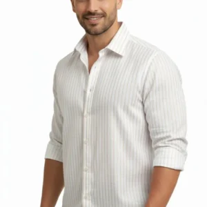men’s slim fit casual stripe shirt (copy)