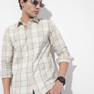 the lifestyle co. relaxed fit check shirt for men