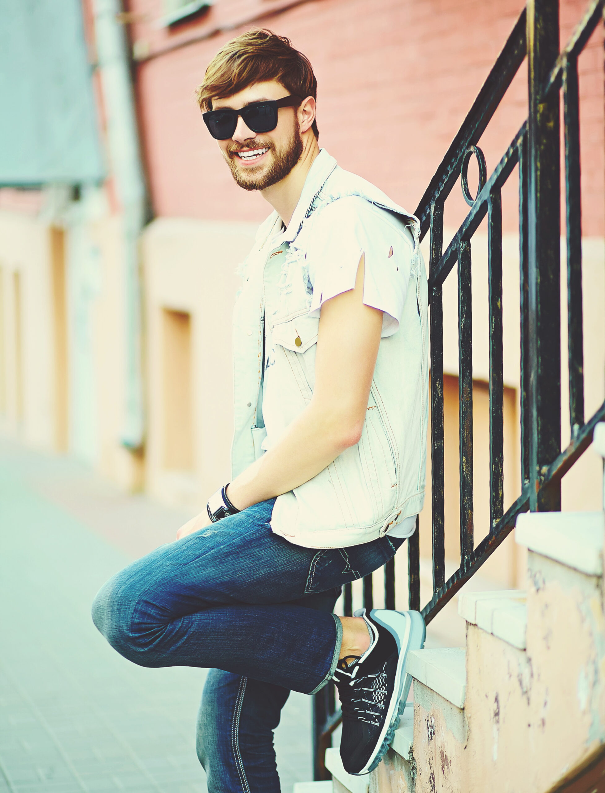 funny smiling hipster handsome man guy stylish summer cloth street sunglasses scaled.jpg