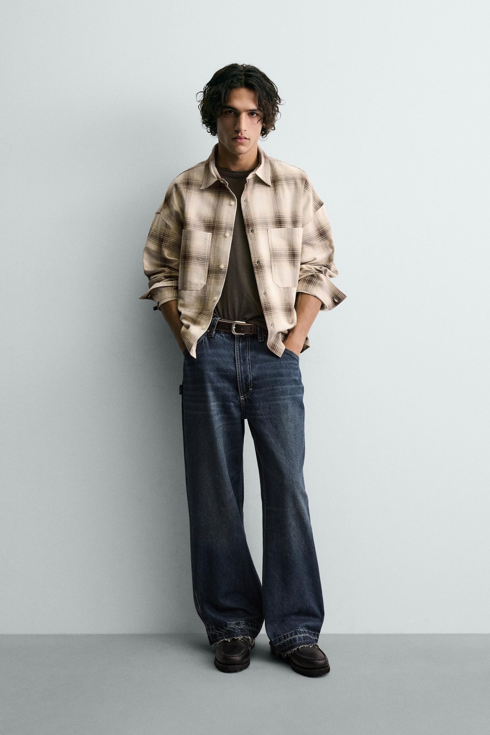 high comfort jute cotton chex shirt high comfort jute cotton chex shirt