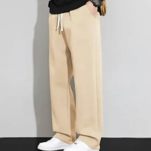 cream structured trackpant