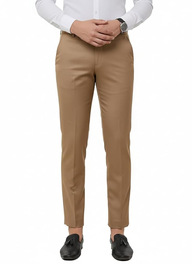 classic slim fit khaki trousers for men – smart casual formal pants classic slim fit khaki trousers for men – smart casual formal pants