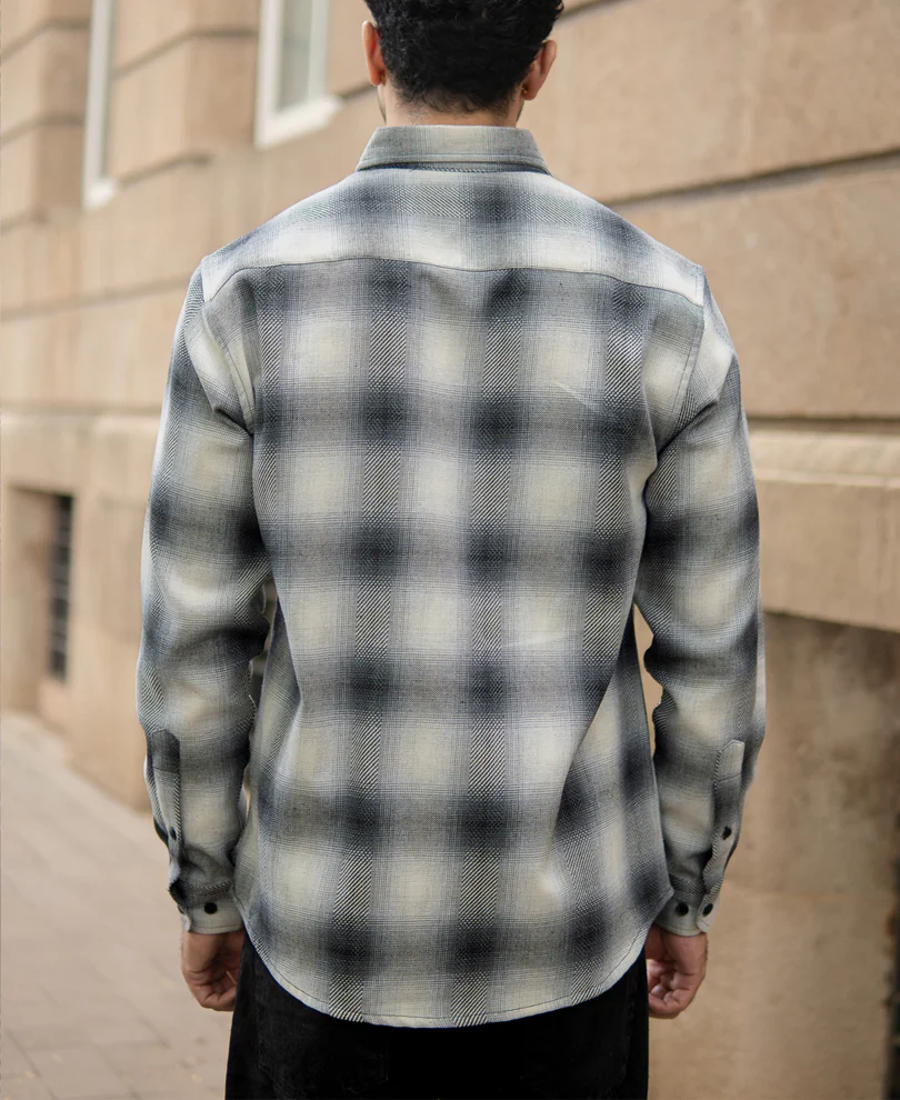 grey checks button down shirt grey checks button down shirt
