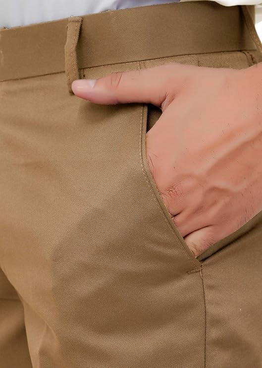 classic slim fit khaki trousers for men – smart casual formal pants classic slim fit khaki trousers for men – smart casual formal pants
