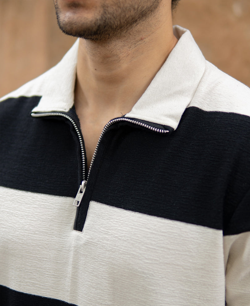 black lightweight striped t shirt black lightweight striped t shirt