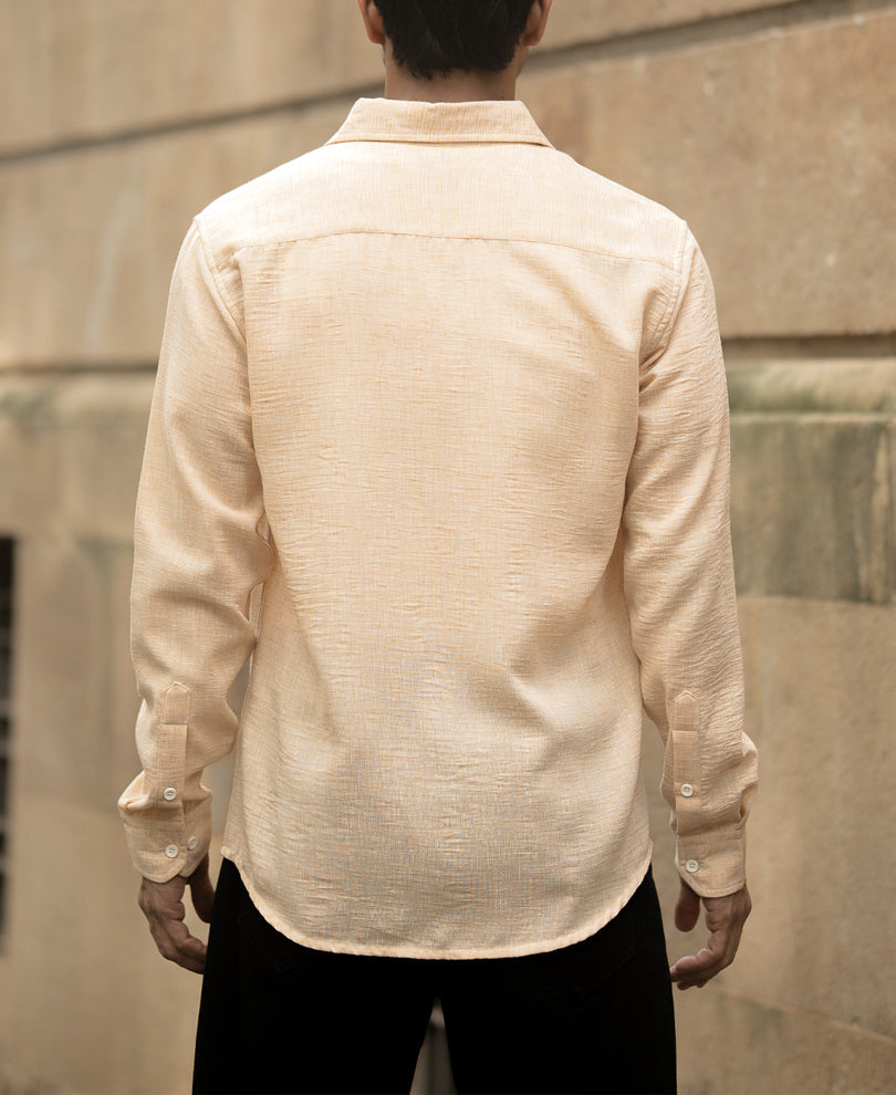 beige lightweight structured shirt beige lightweight structured shirt