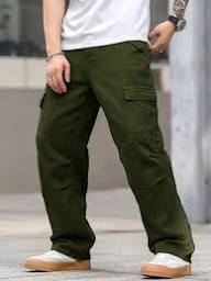 teal solid straight fit functional & stylish cargo pant teal solid straight fit functional & stylish cargo pant