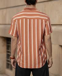 tan stripe flowy shirt tan stripe flowy shirt