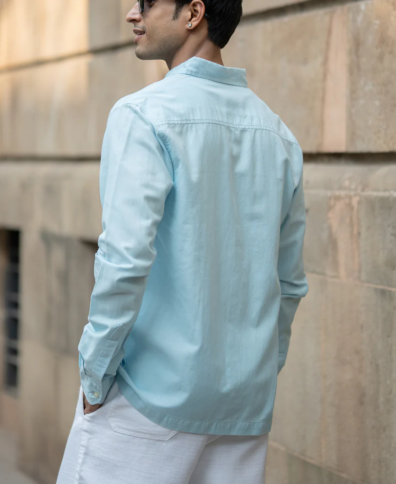 russet embroidered shirt russet embroidered shirt