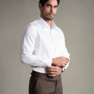 double cuff white shirts – classic formal elegance