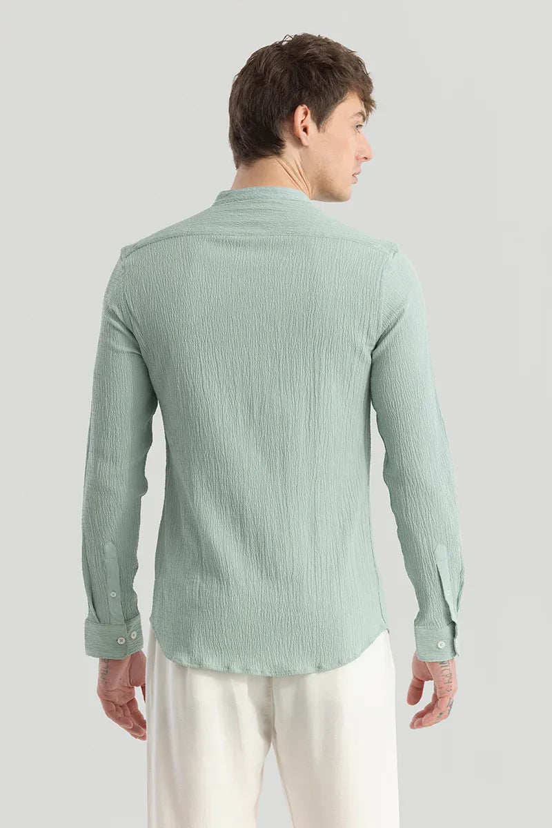 berit light green textured shirts berit light green textured shirts