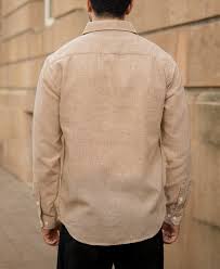 tan lightweight structured shirt tan lightweight structured shirt