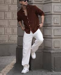 tan brown corduroy buttondown shirt tan brown corduroy buttondown shirt