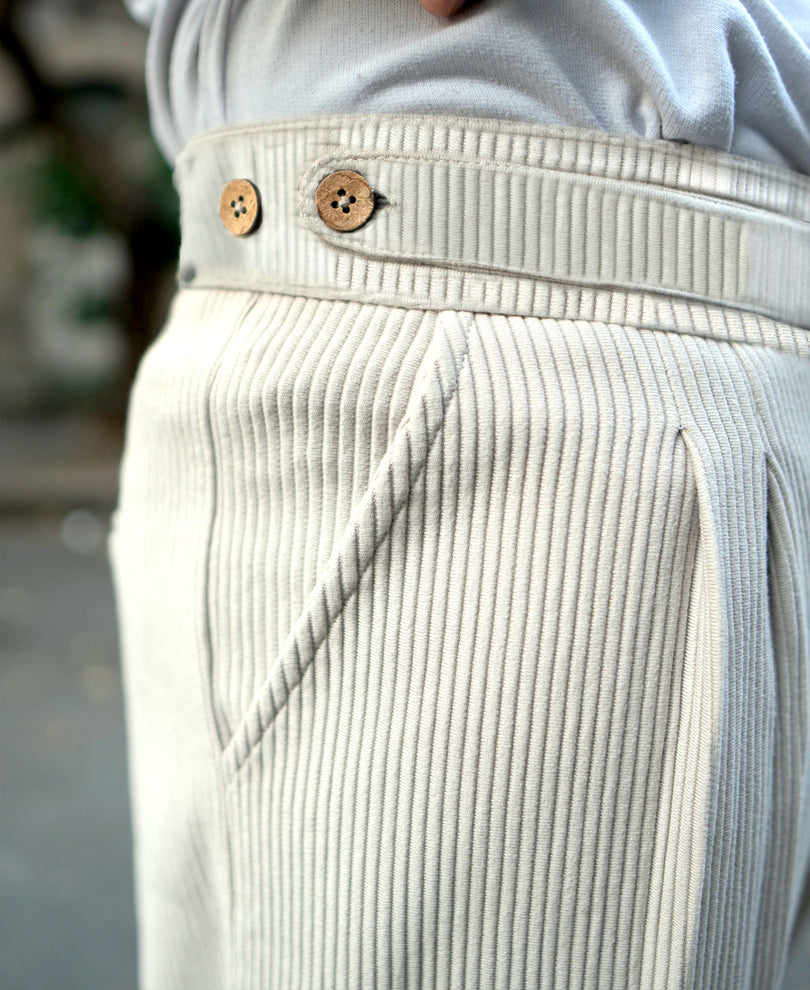 beige regular fit corduroy pant beige regular fit corduroy pant