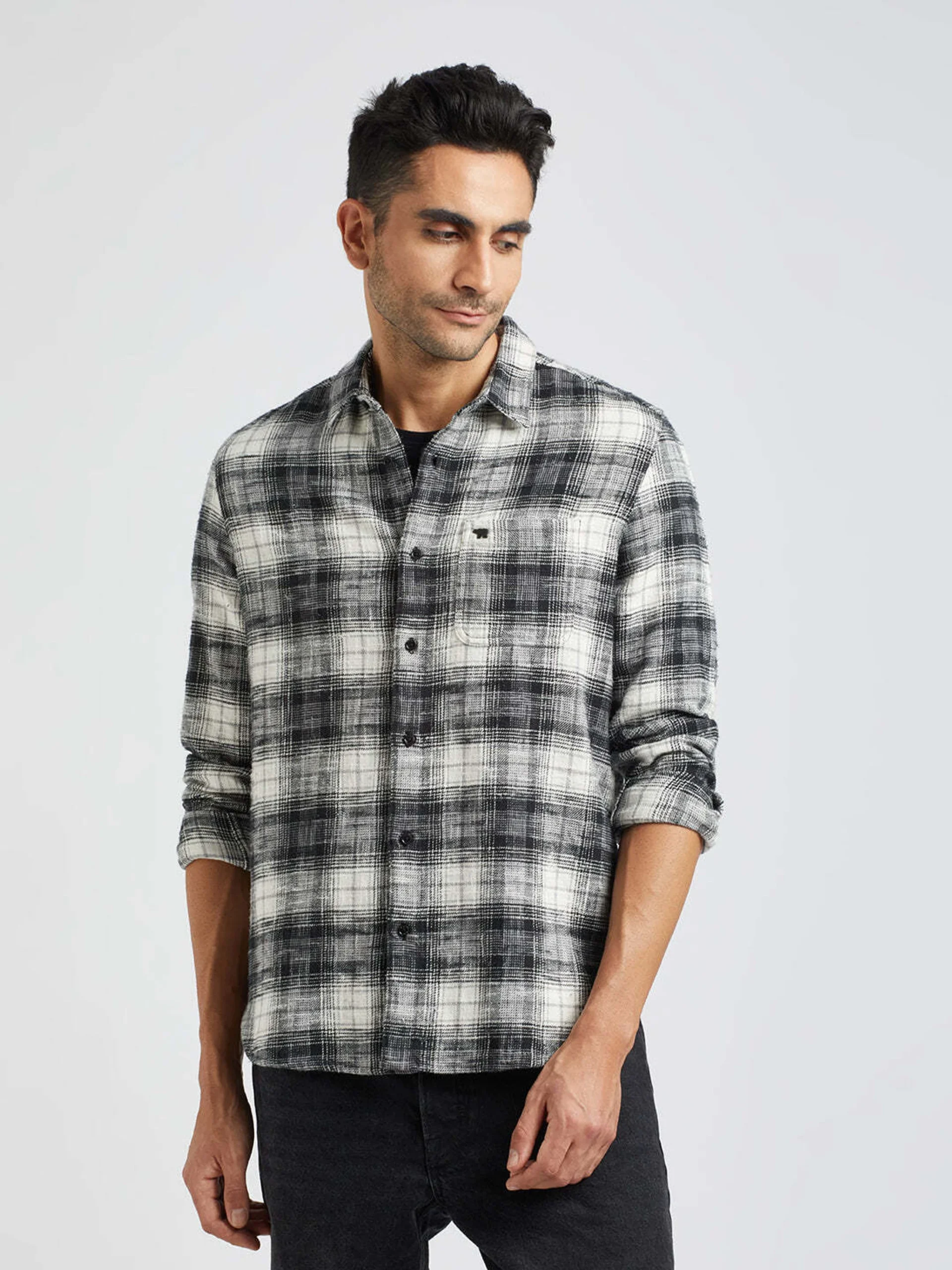 grey check shirt grey check shirt