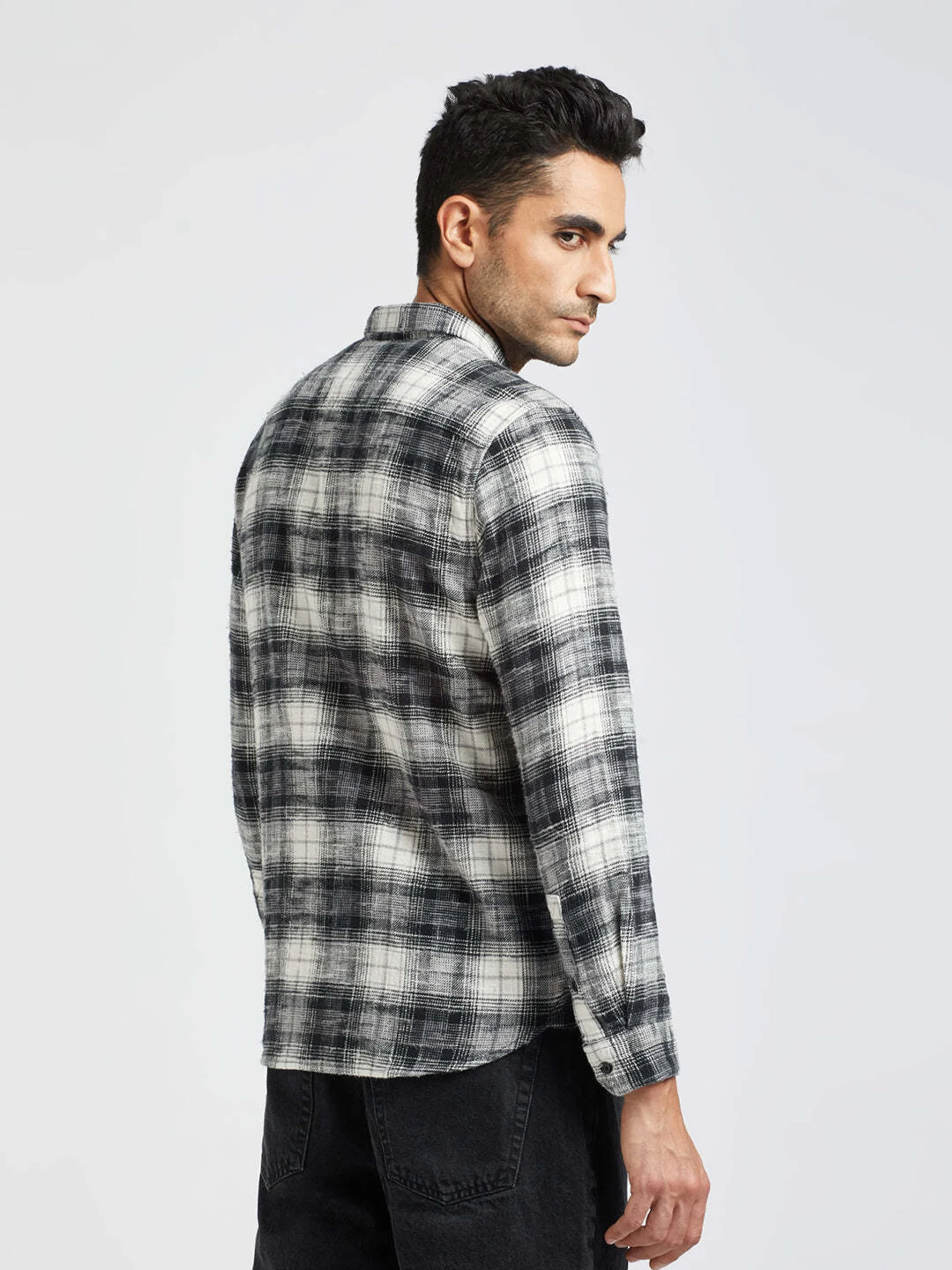 grey check shirt grey check shirt