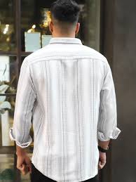 string stripe grey shirts – modern minimal & smart casual style string stripe grey shirts – modern minimal & smart casual style