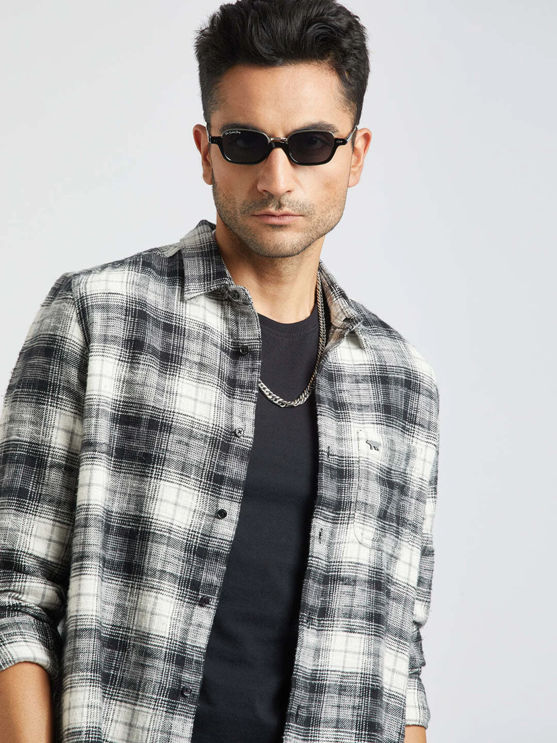 grey check shirt grey check shirt