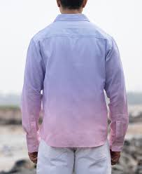 lilac ombre print shirt lilac ombre print shirt
