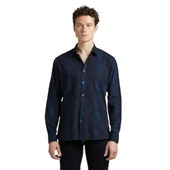 navy ethnic print shirt navy ethnic print shirt