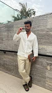 white linen blend shirt white linen blend shirt