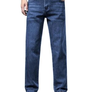 dark blue 5 pocket mid rise slim straight fit stretch jeans