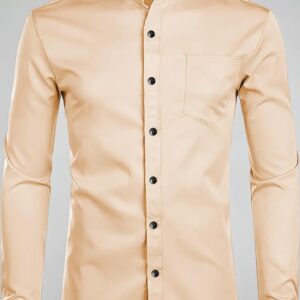self design slim fit stretch shirts – premium textured smart style