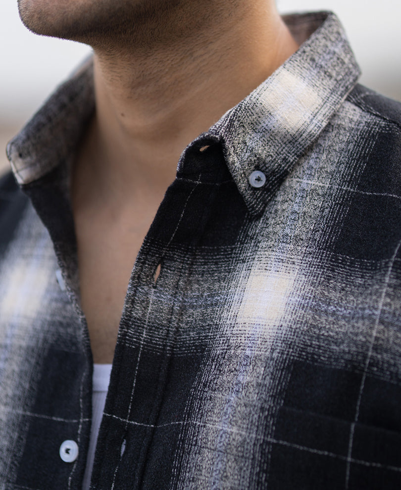black structured button down shirt black structured button down shirt