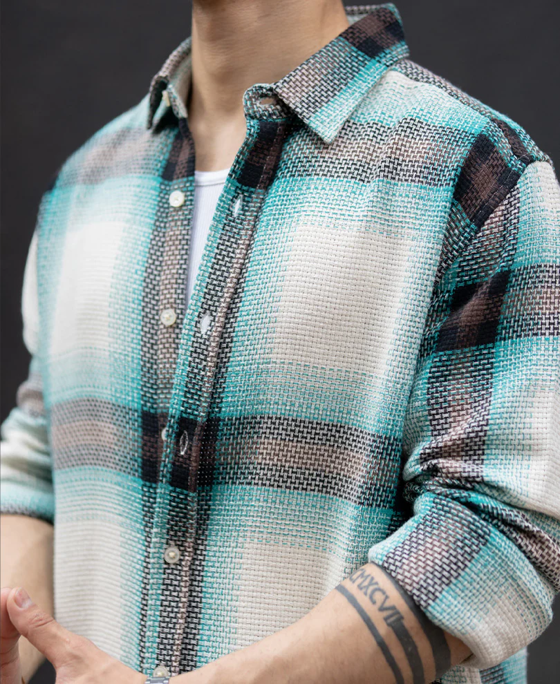 wine structured self striped shirt wine structured self striped shirt
