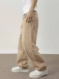 sand brown washed baggy jeans sand brown washed baggy jeans