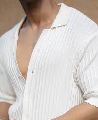 white knit shirt white knit shirt