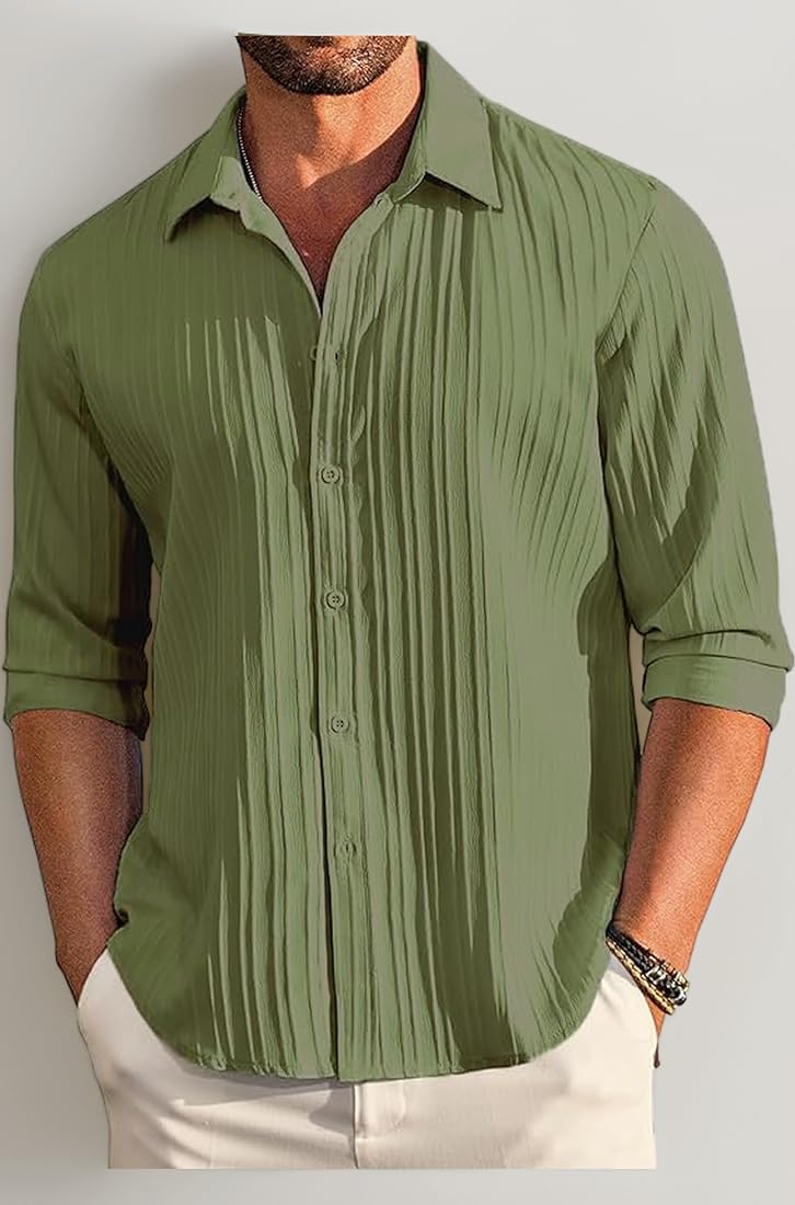 sage green linen blend regular fit shirt sage green linen blend regular fit shirt