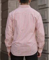rust stripe shirt rust stripe shirt