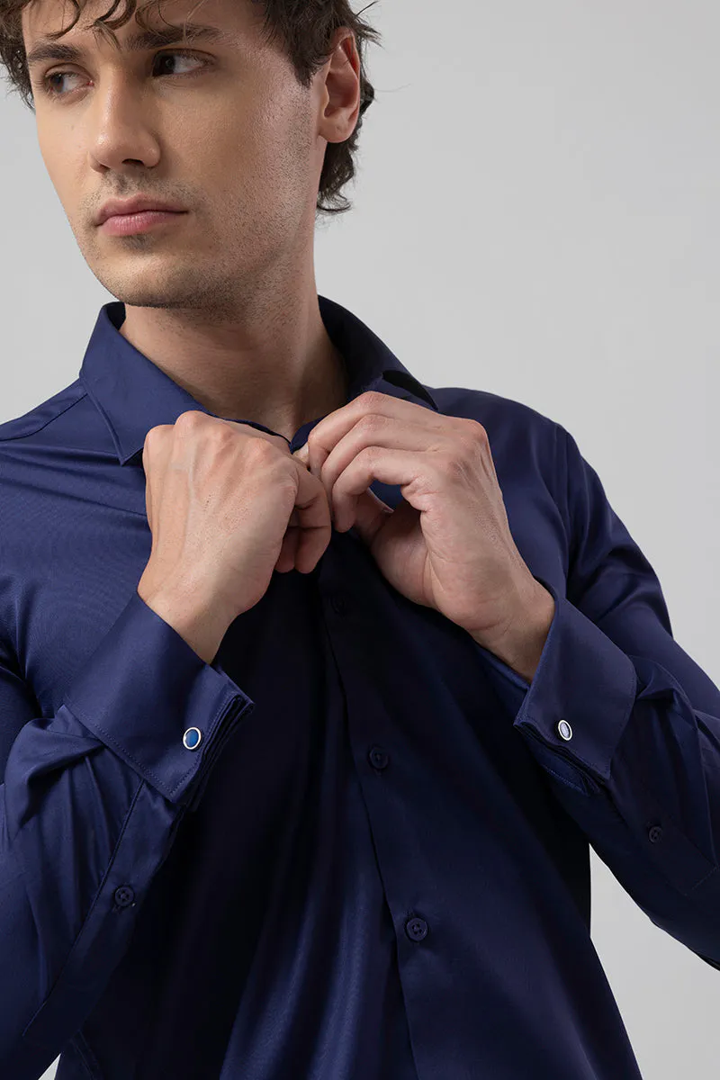 double cuff royal blue shirts – elegant formal statement double cuff royal blue shirts – elegant formal statement