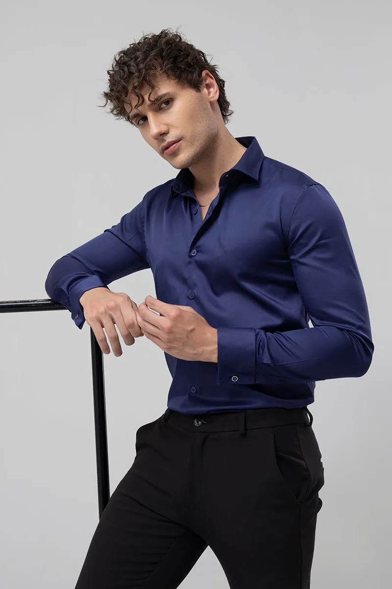 double cuff royal blue shirts – elegant formal statement double cuff royal blue shirts – elegant formal statement
