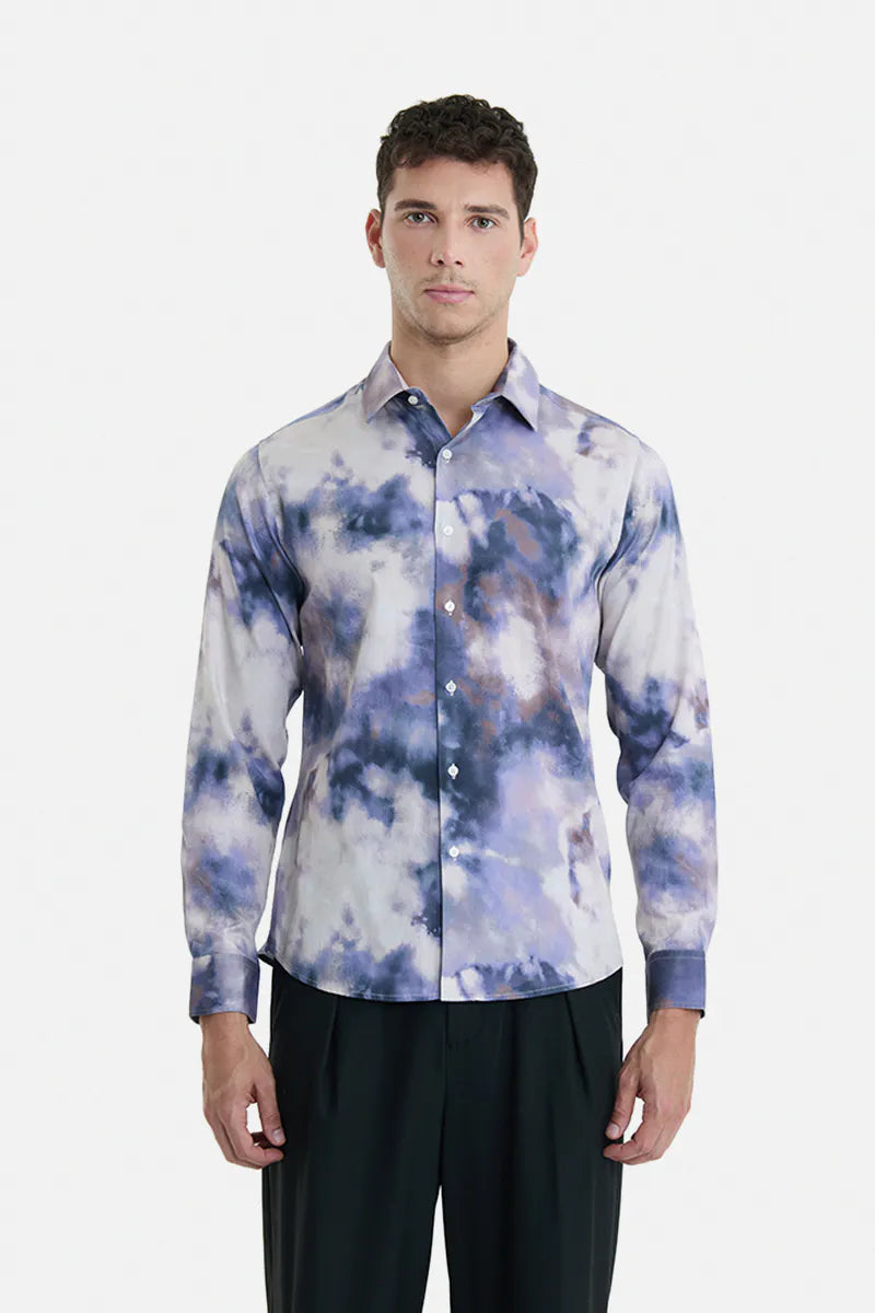 100% cotton tie & dye satin shirts – trendy & premium statement style 100% cotton tie & dye satin shirts – trendy & premium statement style