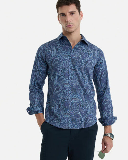 Home 100% cotton slim fit floral shirts – fresh & stylish look