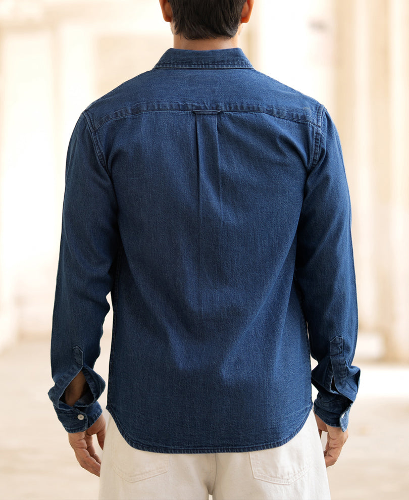 blue denim shirt blue denim shirt