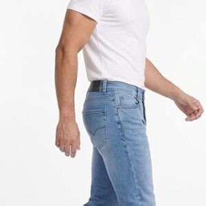 petrol 5 pocket low rise tapered ankle length stretch jeans