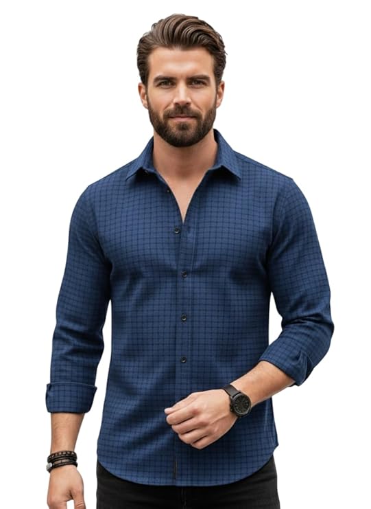 navy flannel checks shirt navy flannel checks shirt