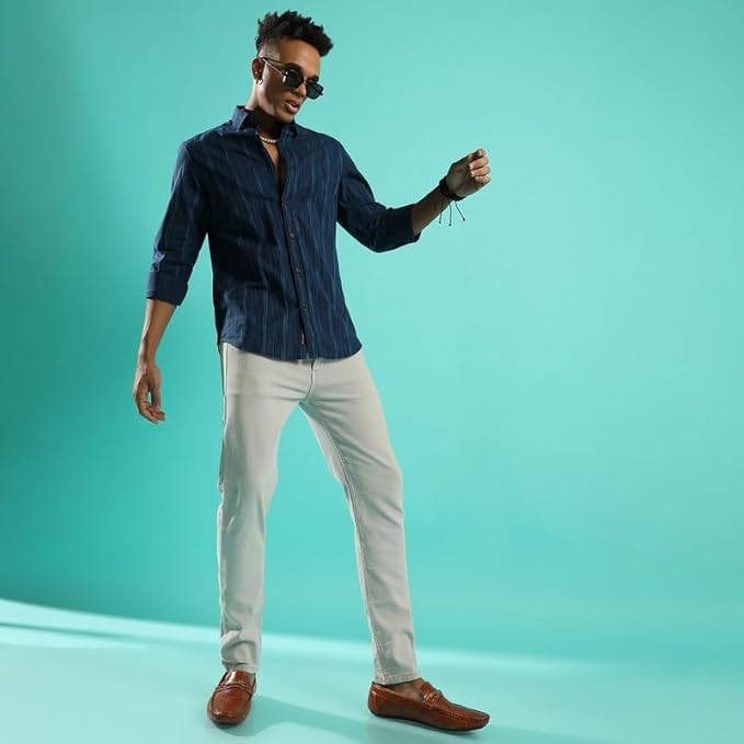 navy lightweight linen striped shirt navy lightweight linen striped shirt
