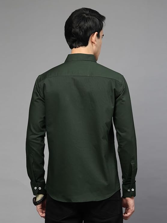 pine green textured cotton overshirt pine green textured cotton overshirt