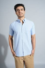 light blue oxford shirt