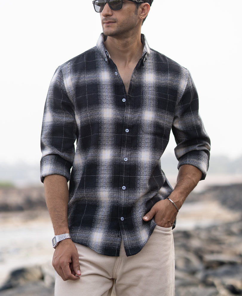 black structured button down shirt black structured button down shirt