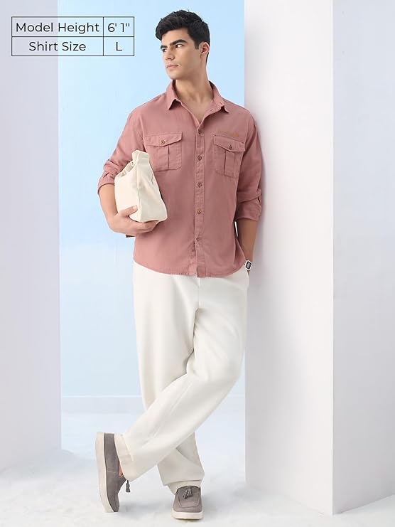 dusty pink structured overshirt dusty pink structured overshirt