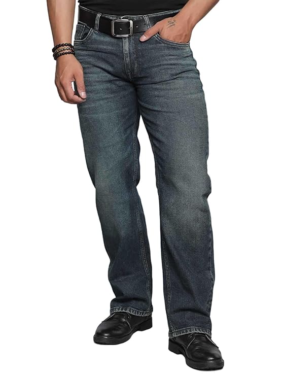 dk blue 5 pocket midrise loose fit jeans dk blue 5 pocket midrise loose fit jeans