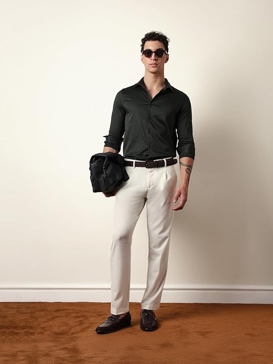 pine structured knit shirt pine structured knit shirt