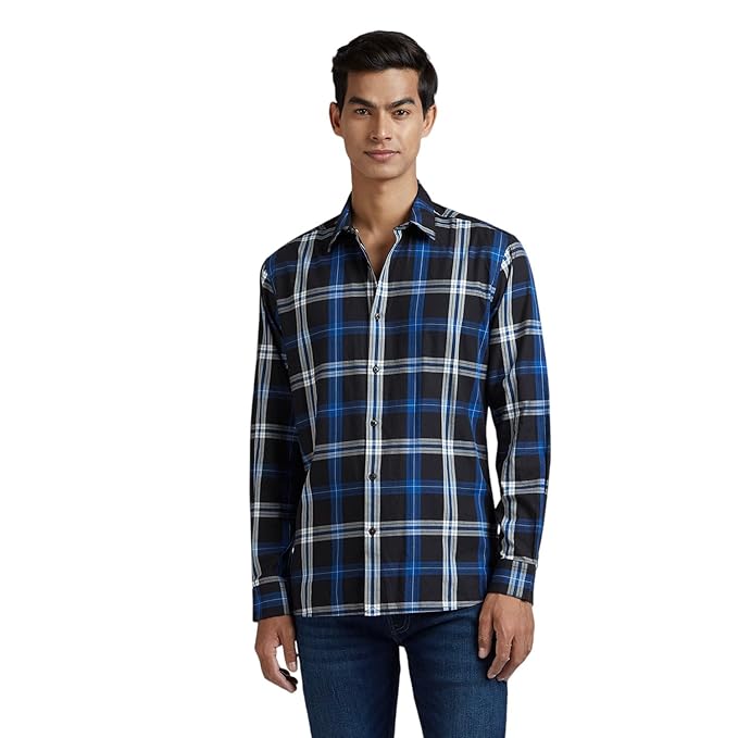 navy and white checks shirt navy and white checks shirt