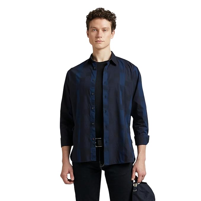navy ethnic print shirt navy ethnic print shirt