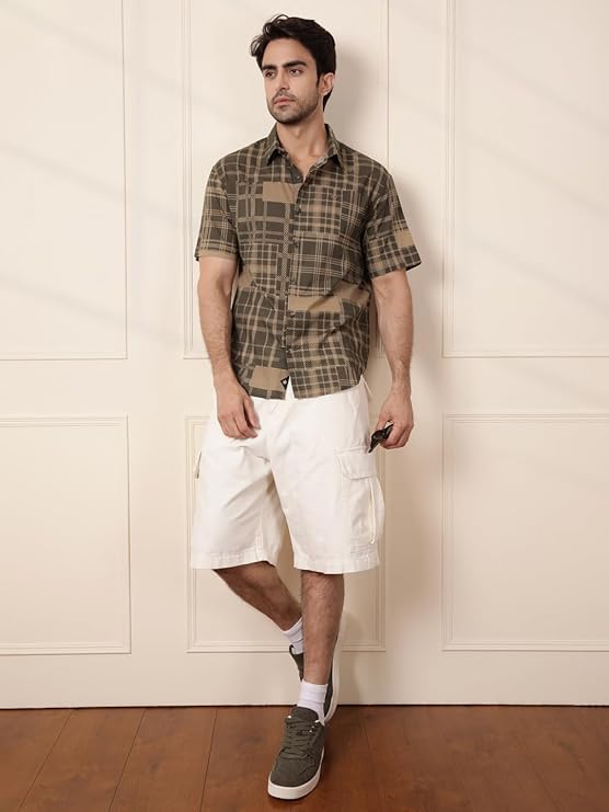 olive textured slim fit shirts for men olive textured slim fit shirts for men